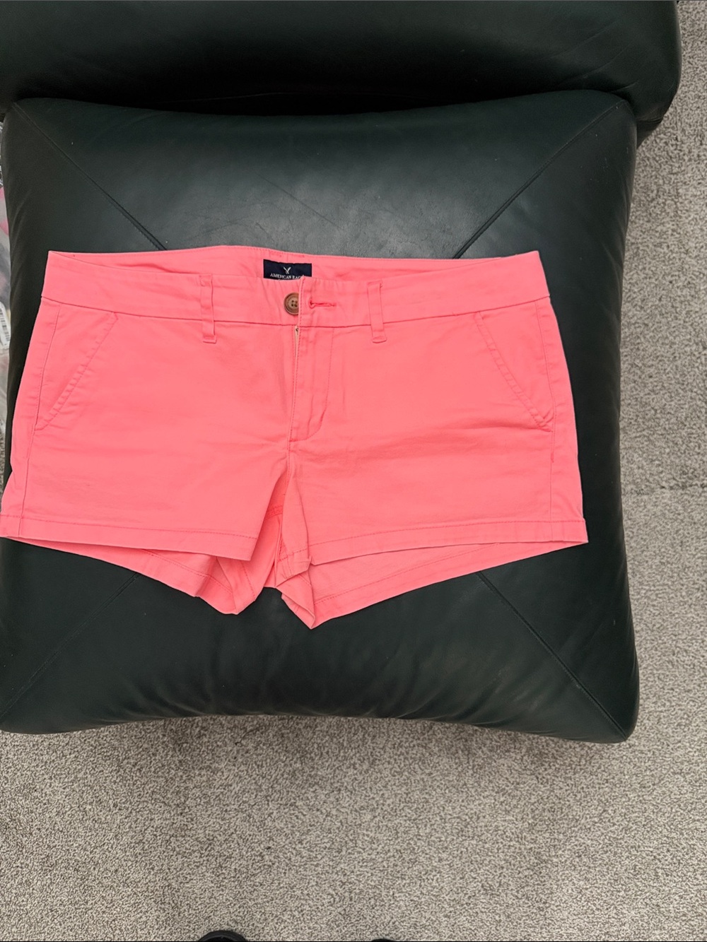 American Eagle Outfitters Coral Jean Shorts